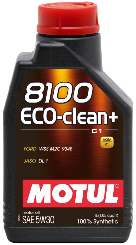 Моторное масло MOTUL 8100 Eco-clean+, 5W-30, 1 л, 101580