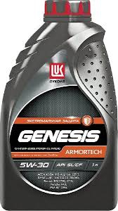 Моторное масло LUKOIL Genesis Armortech, 5W-30, 1л, 1539458