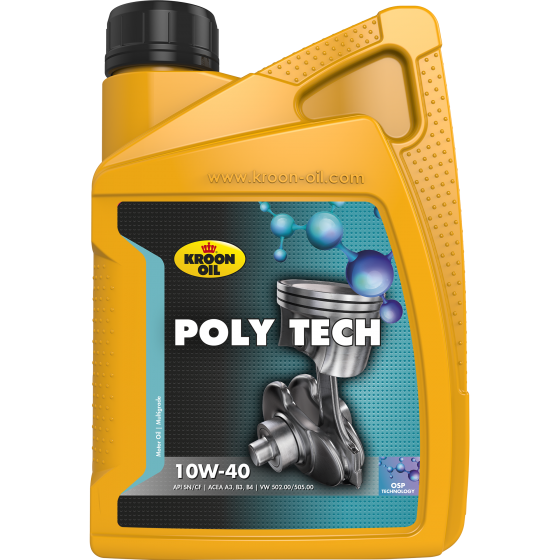 Масло моторное Poly Tech 10W-40, 1 л, 35704