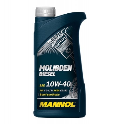 Моторное масло MOLIBDEN DIESEL, 10W-40, 1л, MANNOL, 1125