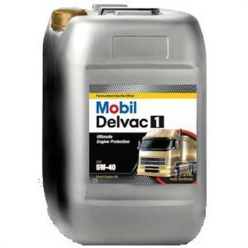 Моторное масло Mobil Delvac 1, 5W-40, 20л