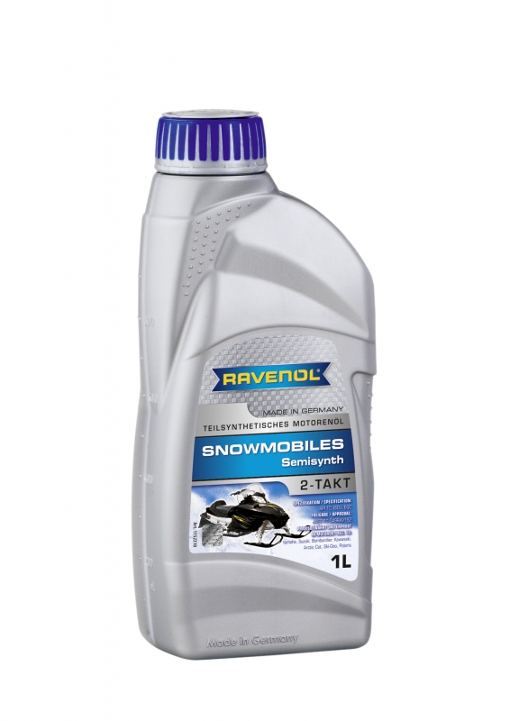 Моторное масло RAVENOL Snowmobiles Teilsynth 2-Takt, 1л, 4014835728516