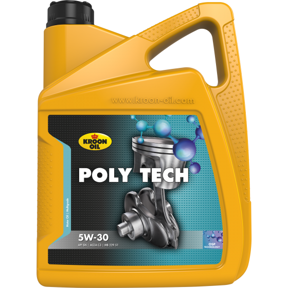 Масло моторное Poly Tech 5W-30, 4 л, 35467