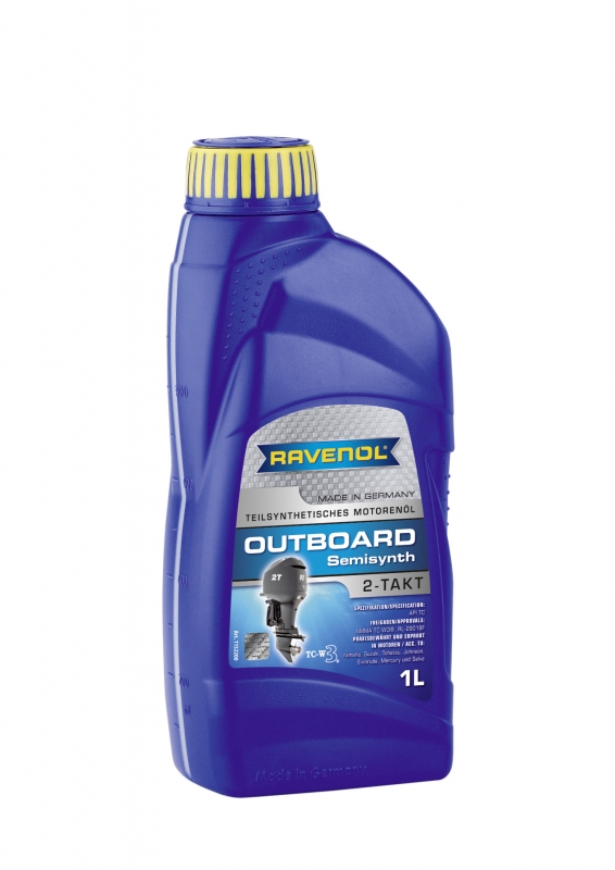 Моторное масло RAVENOL Outboardoel 2T Teilsynth, 1л, 4014835728318