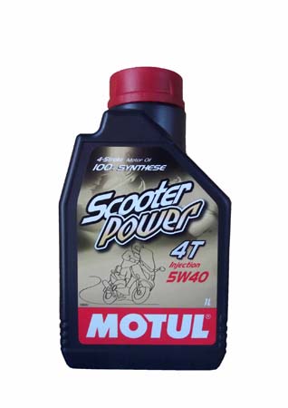 Моторное масло MOTUL Scooter Power 4T, 5W-40, 1л, 101260