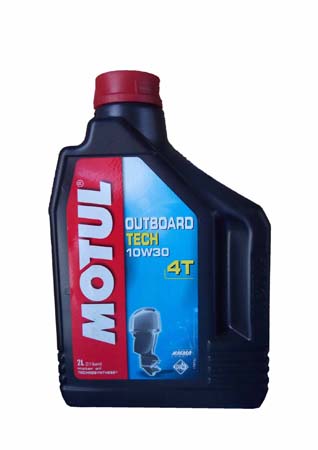 Моторное масло MOTUL Outboard TECH 4T, 10W-30, 2л, 101745