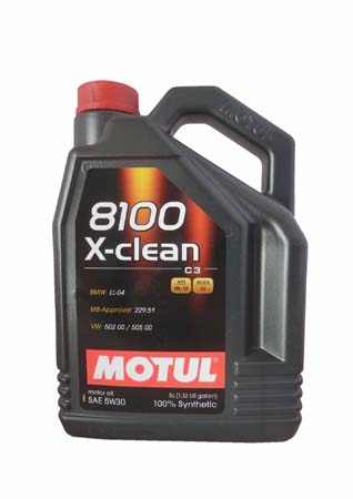 Моторное масло MOTUL 8100 X-clean, 5W-30, 5 л, 102020