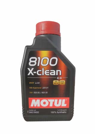 Моторное масло MOTUL 8100 X-clean, 5W-30, 1 л, 102785