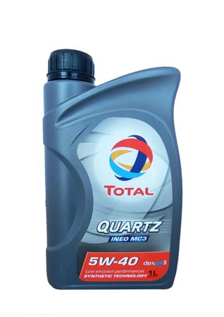 Моторное масло TOTAL QUARTZ INEO MC3, 5W-40, 1л, 174776