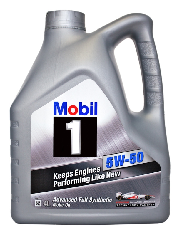 Моторное масло Mobil 1, 5W-50, 4л