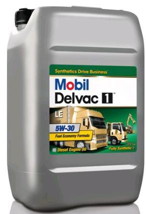 Моторное масло Mobil Delvac 1 LE, 5W-30, 20л