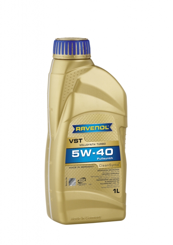 Моторное масло RAVENOL VollSynth Turbo VST, 5W-40, 1л, 4014835790117