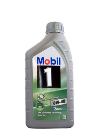 Моторное масло Mobil 1 ESP, 0W-40, 1л