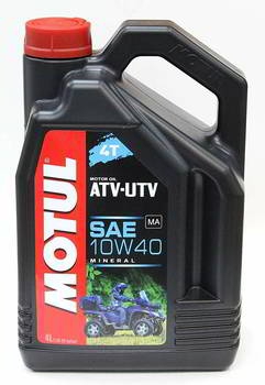 Моторное масло MOTUL ATV-UTV 4T, 10W-40, 4л, 105879