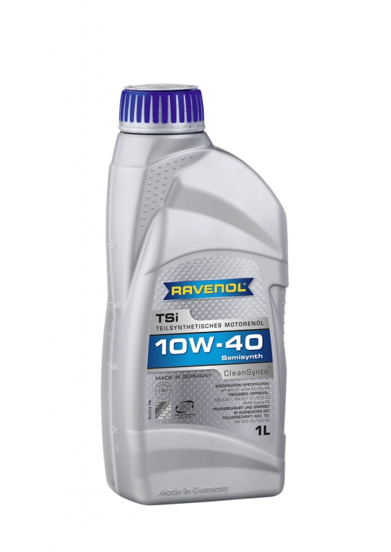 Моторное масло RAVENOL TSI, 10W-40, 1л, 4014835724112