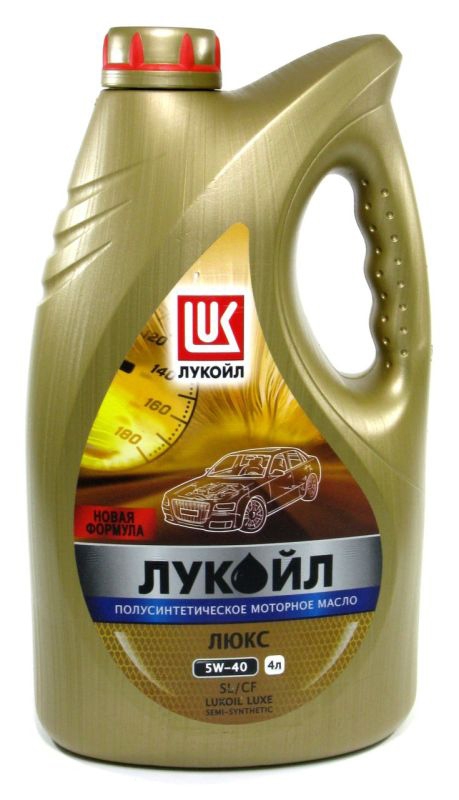 Моторное масло LUKOIL Люкс, 5W-40, 4л, 19190