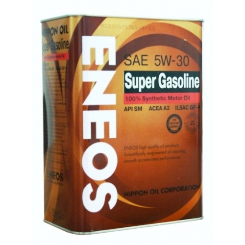 Моторное масло ENEOS SUPER GASOLINE SM, 5W-30, 0,94л, OIL4073