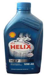 Моторное масло Helix НX7, 10W-40, 1л, SHELL, 550040312