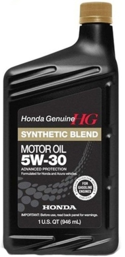 Моторное масло HONDA Synthetic Blend, 5W-30, 1л, 08798-9034