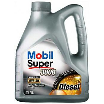 Моторное масло Mobil Super 3000 X1 Diesel, 5W-40, 4л, 152062