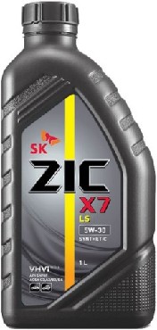 Моторное масло ZIC X7 LS, 5W-30, 1л, 132619