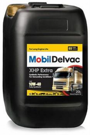 Моторное масло Mobil Delvac XHP Extra, 10W-40, 20л