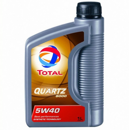 Моторное масло TOTAL QUARTZ 9000, 5W-40, 1л, 166243
