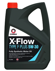 Моторное масло COMMA 5W30 X-FLOW TYPE F PLUS, 4л, XFFP4L