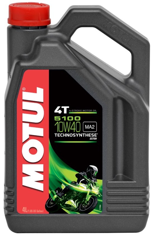 Моторное масло MOTUL 5100 4T, 10W-40, 4 л, 104068