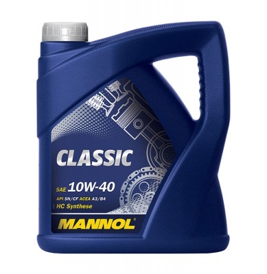 Моторное масло CLASSIC SAE, 10-W40, 4л, MANNOL, 1101