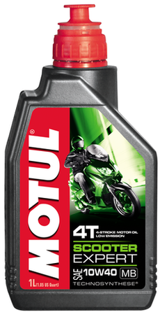 Моторное масло MOTUL SCOOTER 4T, 10W-40, 1л, 105937