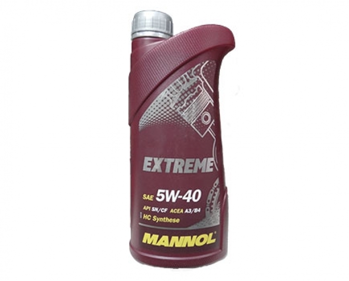 Моторное масло EXTREME SAE, 5W-40, 1л, MANNOL, 1020