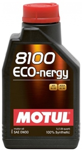 Моторное масло MOTUL 8100 ECO-NERGY, 0W-30, 1 л, 102793