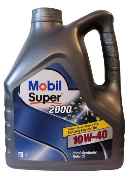 Моторное масло Mobil Super 2000 X1, 10W-40, 4л, 152568