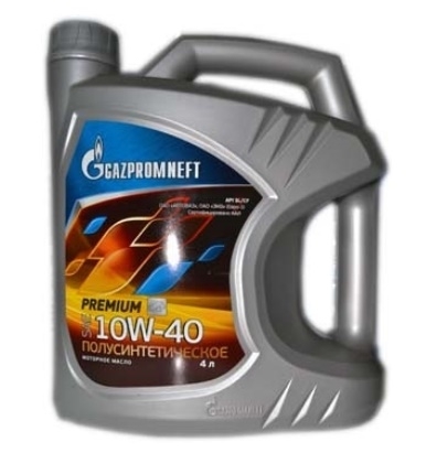 Моторное масло Gazpromneft Premium L 10W-40 4л, GAZPROMNEFT, 2389900125