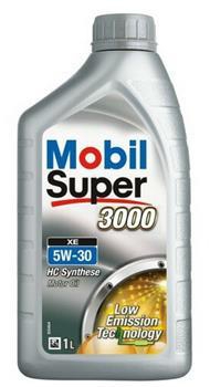 Моторное масло Mobil Super 3000 XE, 5W-30, 1л