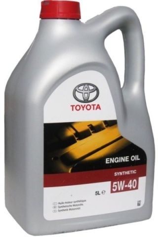 Моторное масло TOYOTA ENGINE OIL, 5W-40, 5л, 0888080375GO