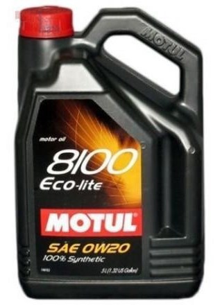 Моторное масло MOTUL 8100 Eco-lite, 0W-20, 4 л, 104982