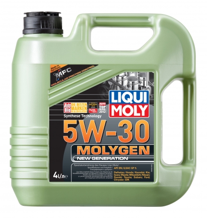 LiquiMoly 5W30 Molygen New Generation (4L) масло моторное !синт.\ API SN, ILSAC GF-5 LIQUI MOLY 9042