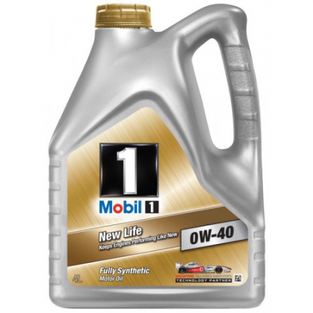 Моторное масло Mobil 1, 0W-40, 4л, 152081